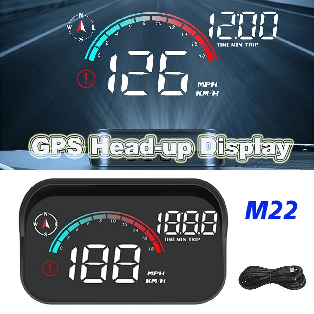 HUD Car Projector – GPS & Speed Display